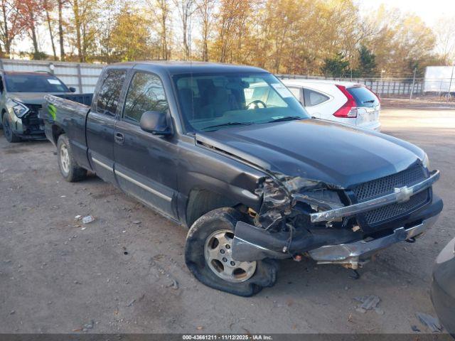  Salvage Chevrolet Silverado 1500