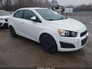 Salvage Chevrolet Sonic