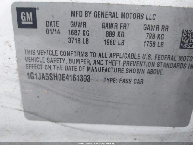 Chevrolet Sonic Ls Auto Image 10