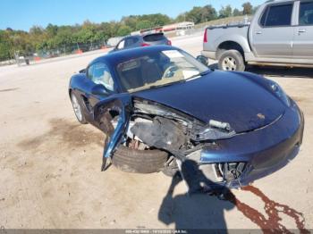  Salvage Porsche Cayman