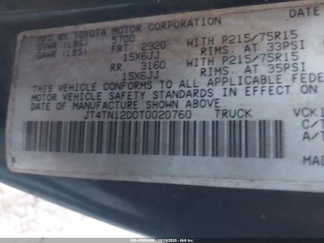 Toyota T100 Xtracab Image 2