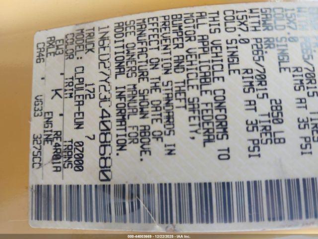 Nissan Frontier Xe-v6 Image 9