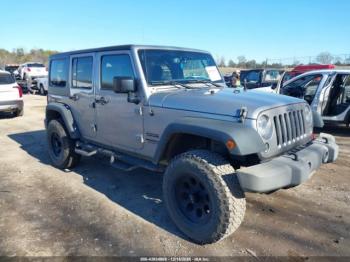  Salvage Jeep Wrangler