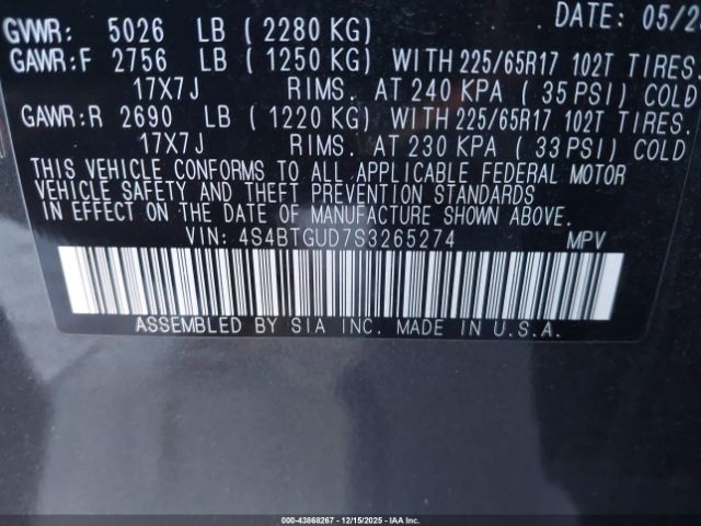 Subaru Outback Wilderness Image 11