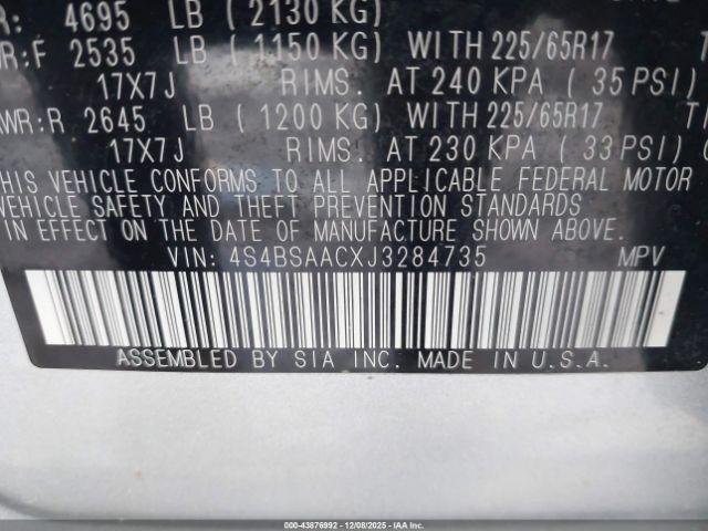 Subaru Outback 2.5i Image 2