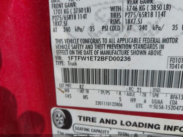 Ford F-150 Xlt Image 10