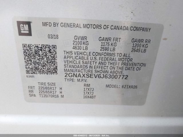 Chevrolet Equinox Lt Image 4