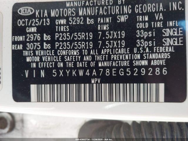 Kia Sorento Limited V6 Image 7