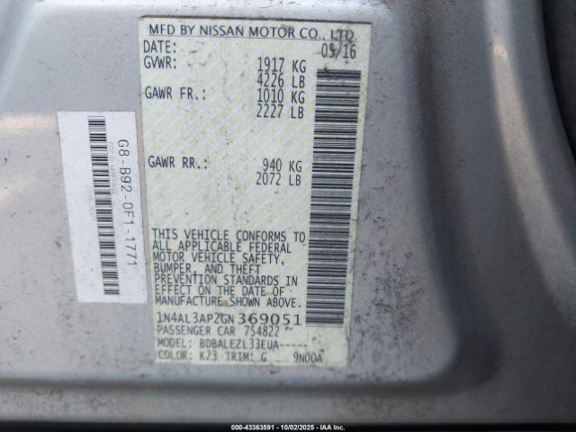 Nissan Altima Image 6