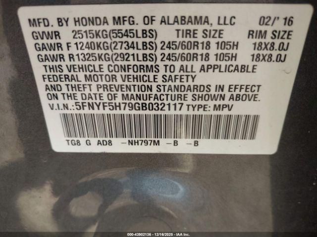 Honda Pilot Ex-l Image 12