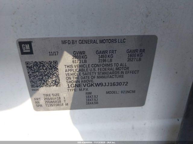 Chevrolet Traverse 1lt Image 7