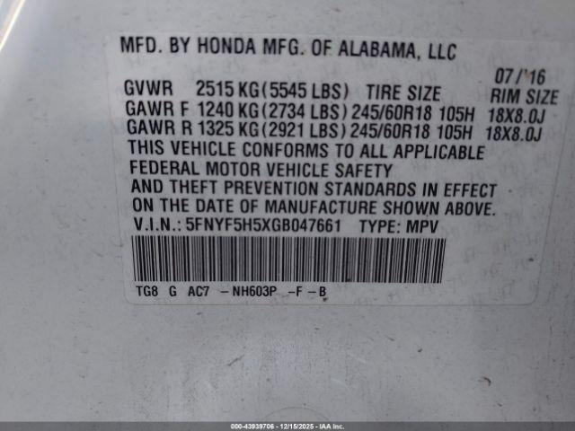 Honda Pilot Ex-l Image 6