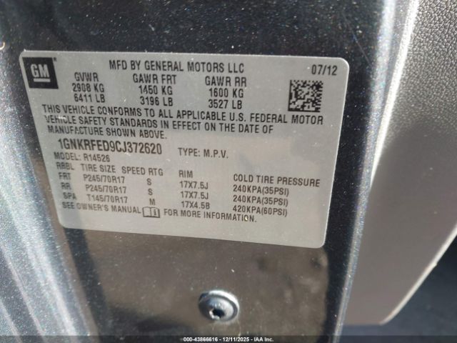 Chevrolet Traverse Ls Image 16