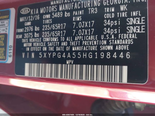 Kia Sorento 3.3l Lx Image 6