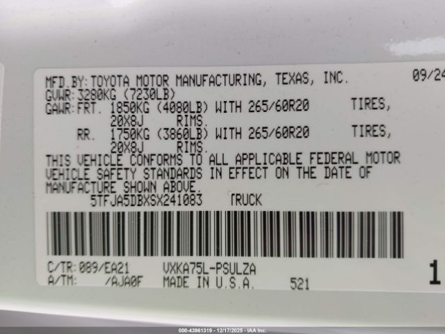 Toyota Tundra Limited Image 6