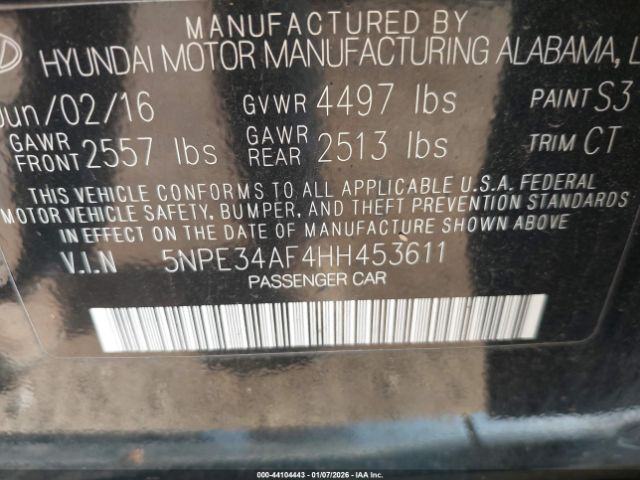 Hyundai SONATA Sport Image 3