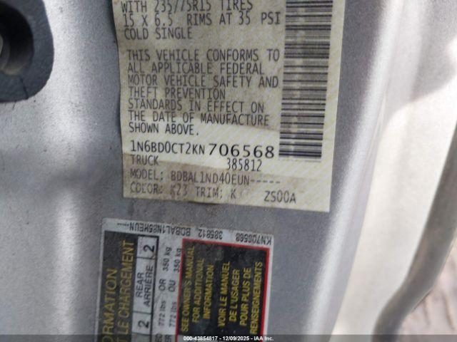 Nissan Frontier S Image 6