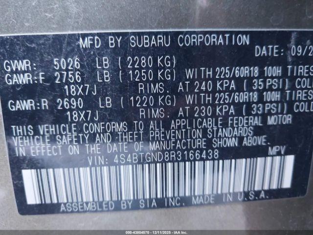 Subaru Outback Limited Xt Image 7