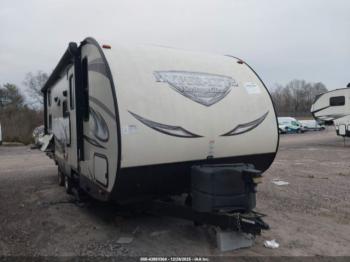  Salvage Wildwood Travel Trlr