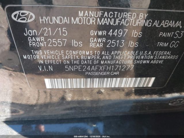 Hyundai SONATA Se Image 10