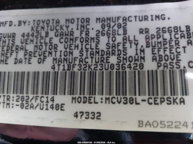 Toyota Camry Se V6 Image 2