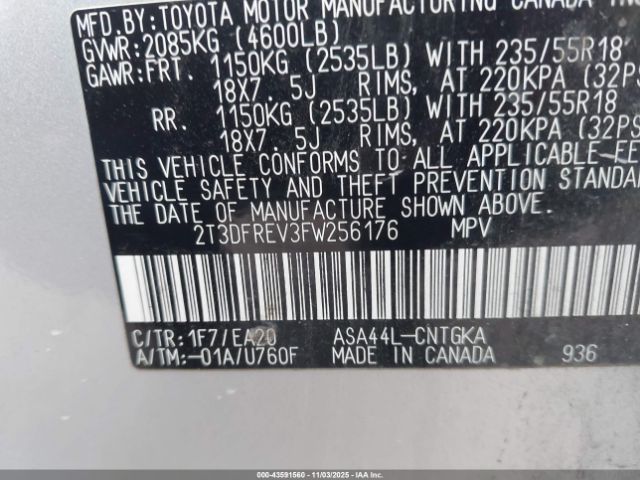 Toyota RAV4 Limited Image 13